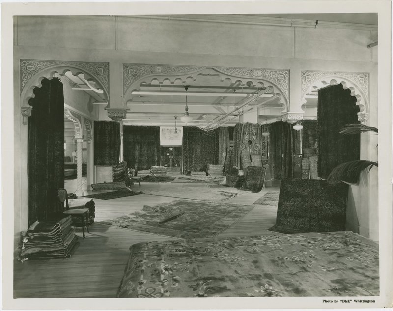 Lucile Lloyd: Rug department murals, Broadway department store (Los Angeles,  Calif.)