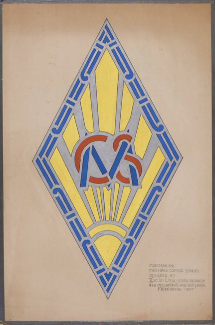 Lucile Lloyd: Monogram for Manning's Coffee Stores